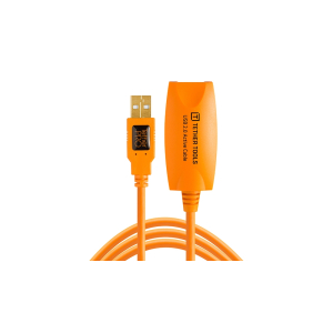 TETHERTOOLS TetherPro USB 2.0 active extension 16' orange cable