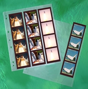 CLEARFILE Neg. Pages 100 pack 12 6x6 3 strips vertically