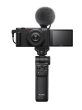 SONY ZV-1F Vlog Camera for Content Creators and Vloggers - Black