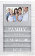 MALDEN Family Shutter Rustic Wood Frame on Slats (Holds one 4"x6")