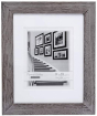 MALDEN Manhattan Gray Matted 11"x14" frame w/ 8"x10" opening