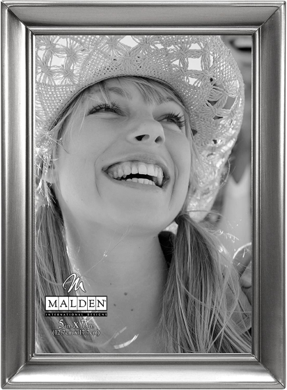 MALDEN Concourse Pewter 5"x7" Frame