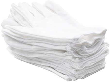 Cotton Gloves package of 12 Small