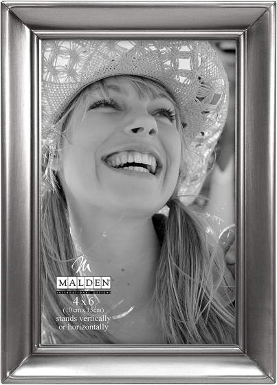 MALDEN Concourse Pewter 4"x6" Frame