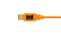 TETHERTOOLS TetherPro USB 2.0 male to Mini B 5 pin 15' orange cbl