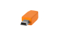 TETHERTOOLS TetherPro USB-C to 2.0 Mini-B 5 Pin 15' ORG