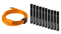 TETHERTOOLS Starter Kit USB 2.0 to Mini-B 8-Pin 15' Orange