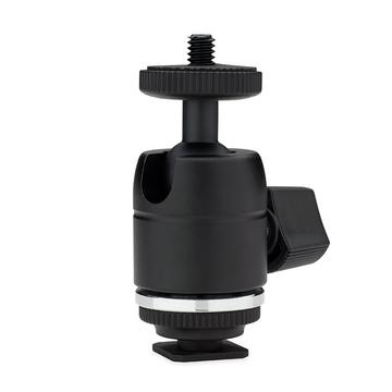 KUPO Mini Ball Head with Hot Shoe Adapter