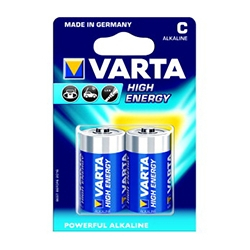 Battery: C Cell (2-pack) Alkaline