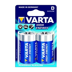 Battery: D Cell (2-pack) Alkaline