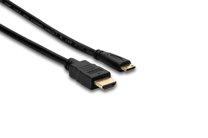 HOSA HDMC-410 High Speed HDMI to HDMI Mini Cable (10')