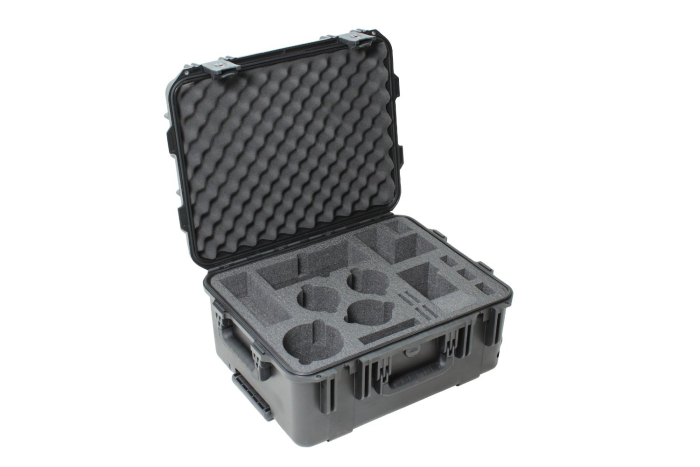 SKB 3I19148DSLR Black Case molded for DSLR kit YELLOW TAG *