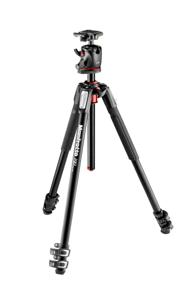 MANFROTTO MK190XPRO3 BHQ2 Aluminum 3-Section Tripod w/ XPRO Head**