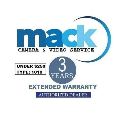 Mack 3-yr service contract digital cameras under $250