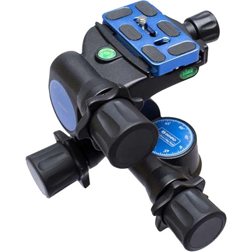BENRO GD3WH 3-Way Geared Head w/ PU70 1/4 20 Quick Release Plate