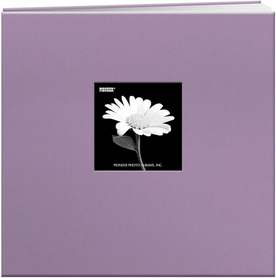PIONEER Cloth Frame 4"x6" 2up Misty Lilac DA200CBFT Album