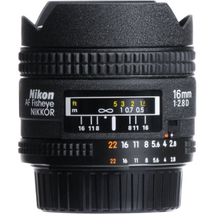 NIKON 16mm f/2.8 D AF Fisheye Lens