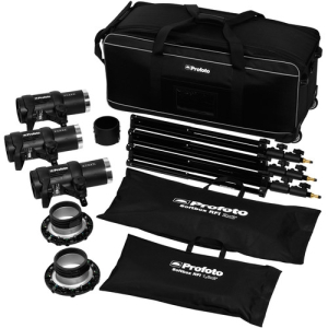 PROFOTO D1 Studio Kit Air - 3 Light 500/500/1000ws     (w/o air remote)