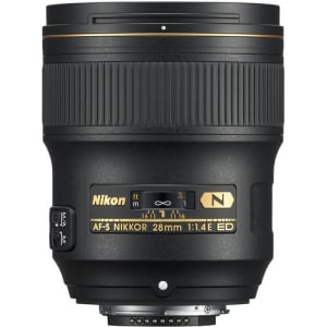 NIKON 28mm f/1.4 E ED AF-S Nikkor Lens