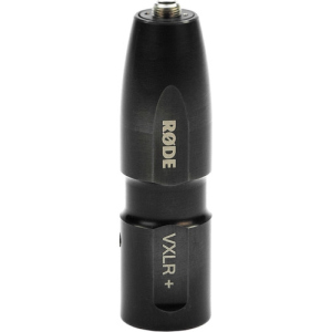 RODE VXLR+ 3.5mm mini jack to 3 pin XLR input adapter w/power convertor