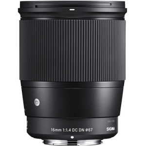 SIGMA 16mm f/1.4 DC DN Contemporary Lens for Sony E