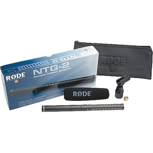 RODE NTG2 Directional Shotgun Mic