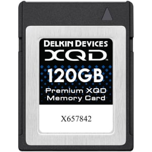 DELKIN 120GB XQD Memory Card 440MB/s Read, 400MB/s Write