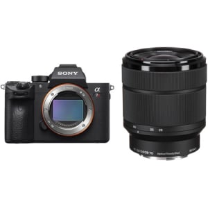 SONY A7 Mark III w/ 28-70mm Kit Black  24mp full frame      E mount
