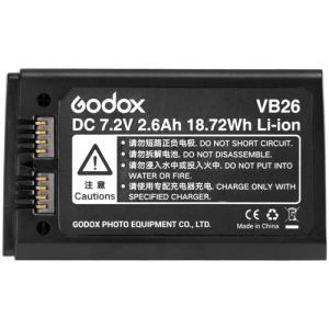 GODOX Spare Battery for V1 Round Head Flash VB26B