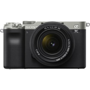 SONY A7C Mirrorless Digital Camera with 28-60mm Lens (Silver)