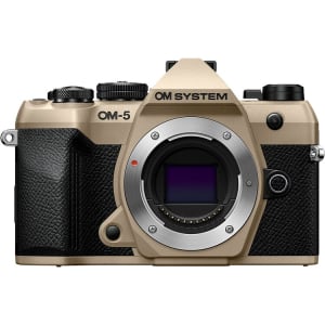 OM SYSTEM OM-5 Mark II Camera (Sand Beige)
