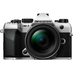 OM SYSTEM OM-5 Mark II Camera w/ 12-45mm f/4 PRO Lens (Silver)