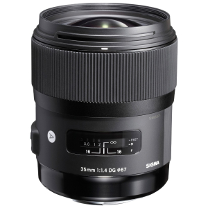 SIGMA 35mm f1.4 DG HSM Lens Canon mount Art