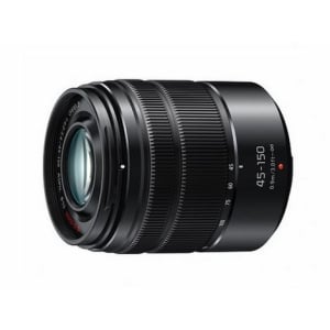 PANASONIC 45-150mm f4.0-5.6 OIS Aspherical Black Lens     micro 4/3