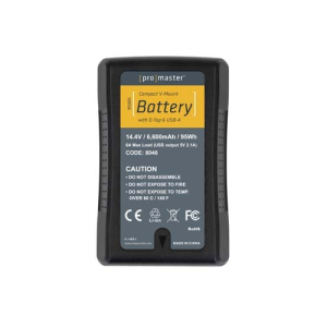 ProMaster Compact V-Mount Battery Kit 95Wh w/ D-Tap & USB-A