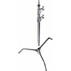 AVENGER A2016D 20" C Stand Silver with detachable turtle base