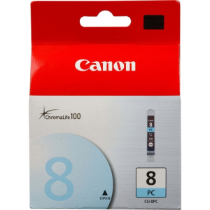 CANON CLI8 Photo Cyan Ink ChromaLife 100