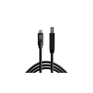 TETHERTOOLS TetherPro USB-C to 3.0 Male B 15' BLK