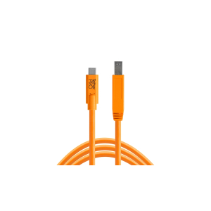 TETHERTOOLS TetherPro USB-C to 3.0 Male B 15' ORG