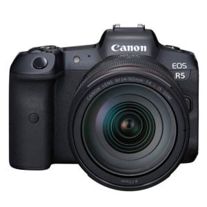 CANON EOS R5 Mirrorless Camera with 24-105mm f/4 L IS USM Lens