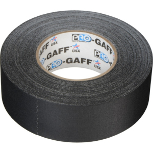 PERMACEL Black 2"x55 yds. Gaffer Tape P665