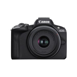 CANON EOS R50 with RF-S18-45mm F4.5-6.3 IS STM Kit Lens - Black
