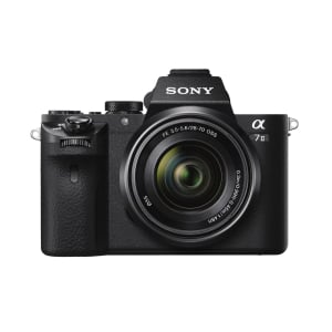 SONY A7 Mark II w/ 28-70mm Kit black  24mp full frame      E mount