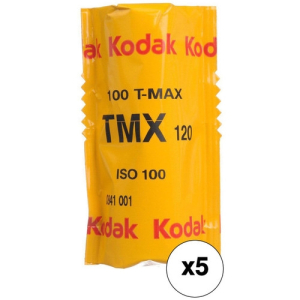 KODAK TMX T Max 100asa B&W 120/5 Pro Pack