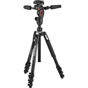 MANFROTTO 3-Way Live Advanced Aluminum Tripod Kit