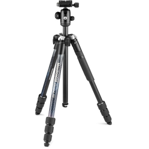 MANFROTTO Element MII Mobile BT 4-Section BH Aluminum Tripod BLACK