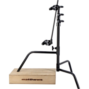 MATTHEWS 20" C Stand Kit (arm+grip) with Sliding Leg (SILVER)