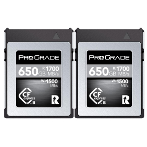 ProGrade Digital 650GB CFexpress 2.0 Cobalt Memory Card (2 Pack)