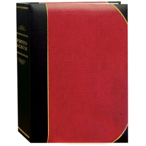 PIONEER BT46 4"x6" Ledger Album Red with Black trim