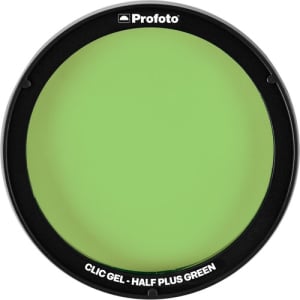 PROFOTO Clic Gel   Half Plus Green